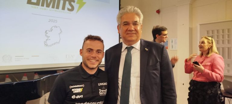Andrea Pusateri e l’Ambasciatore Faganello