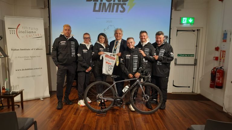 Il team Beyond Limits e L’Ambasciatore Faganello