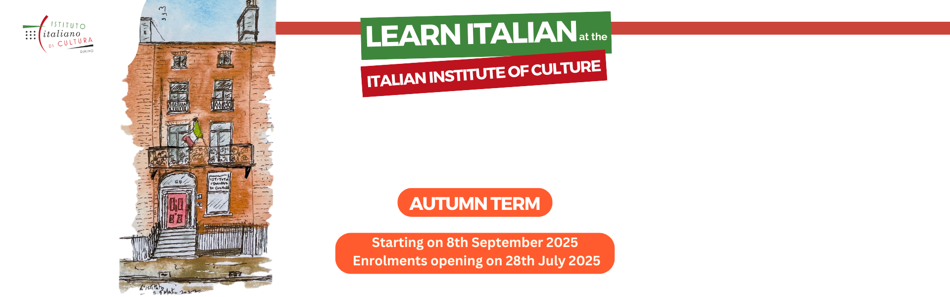 AUTUMN 2025 ITALIAN CLASSES - Enrolment is now open!