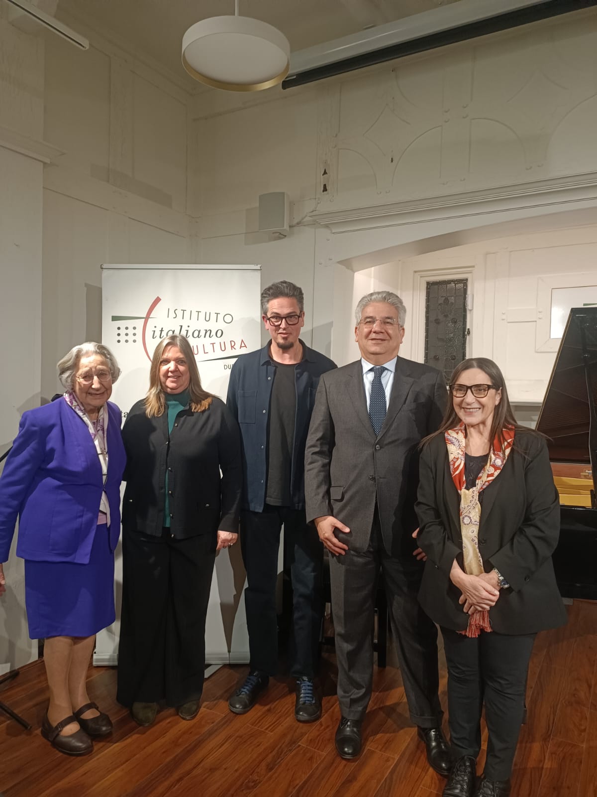 Ambasciatore Faganello, Direttrice Magrì, Francesco Turrisi